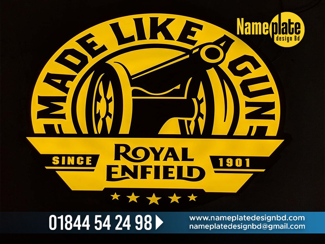 Digital Glass Name Plate For Office in Dhaka Bangladesh