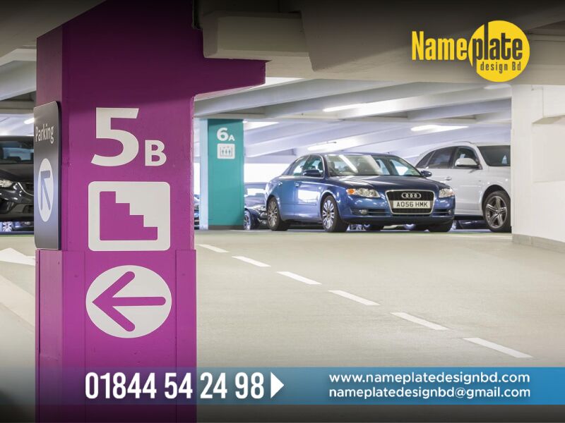 Name Plate Led Name Plate, Parking Name Plate Design Bangladesh, Led Sign BD Ltd